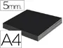 Imagen Carton pluma liderpapel negro doble cara din a4 espesor 5 mm 2