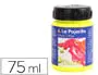 Imagen Pintura acrilica la pajarita f-01 amarillo canario 75ml 2