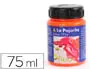 Imagen Pintura acrilica la pajarita f-02 naranja fluorescente 75ml 2