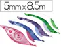 Imagen Corrector dryline color cinta 5mmx 8,5 mt fantasia 2