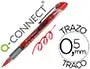 Imagen Rotulador q-connect roller ball rojo 0,5 mm 2