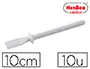 Imagen Pincel henbea para cola blanca de plastico flexible 10 cm largo bolsa de 10 uds 2