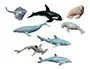 Imagen Juego miniland animales marinos 8 figuras 2