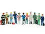 Imagen Juego miniland figuras oficios y profesiones caja de 11 unidades 2