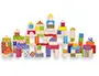 Imagen Juego andreutoys bloques maderas 100 piezas 22,5x22 cm 2