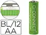 Imagen Pila q-connect alcalina aa -blister con 12 pilas 2