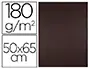 Imagen Cartulina liderpapel 50x65 cm 180 gr marron escolar unidad 2