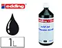 Imagen Tinta rotulador edding t-1000 negro frasco de 1 litro 2