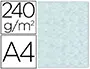 Imagen Papel color liderpapel pergamino con bordes a4 240g/m2 azul pack de 10 hojas 2