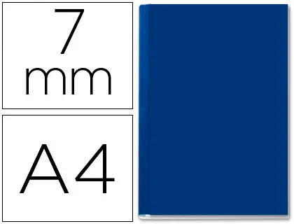 Imagen TAPA DE ENCUADERNACION RIGIDA AZUL 36a70 H. 10und