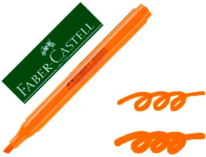 Imagen ROTULADOR FABER FLUORESCENTE TEXTLINER NARANJA