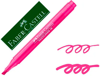 Imagen ROTULADOR FABER FLUORESCENTE TEXTLINER ROSA