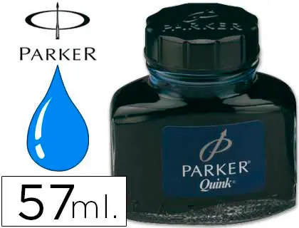 Imagen TINTA ESTILOGRAFICA PARKER AZUL PERMANENTE -FRASCO