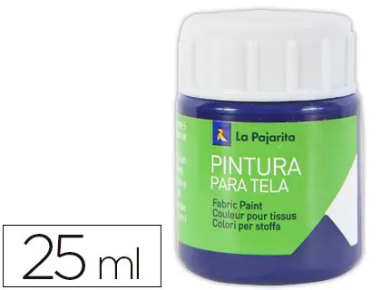 Imagen PINTURA PARA TELA AZUL VICTORIA PAJRITA 25ML.