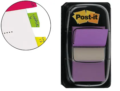 Imagen BANDERITAS POST-IT VIOLETA