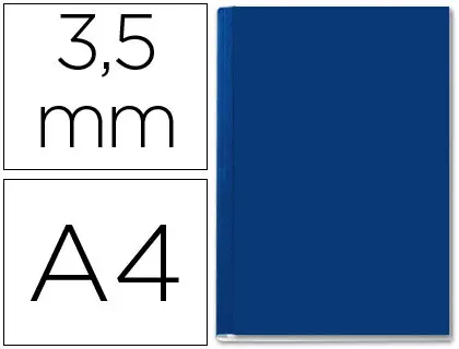 Imagen TAPA ENCUADERNACIN LEIZT CHANNEL 10/35H AZUL