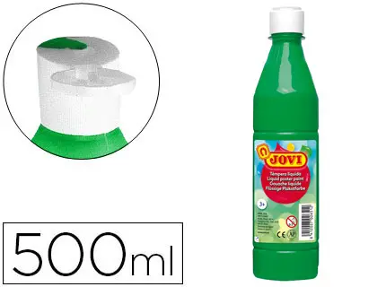 Imagen TEMPERA LIQUIDA 500CL VERDE MEDIO