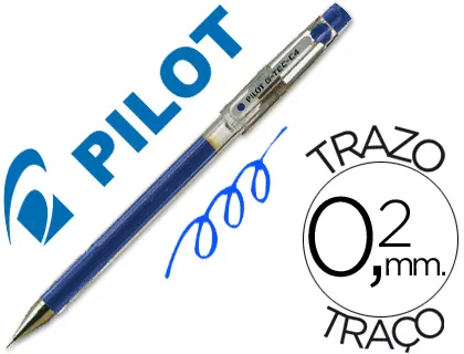 Imagen Boligrafo pilot punta aguja g-tec-c4 azul