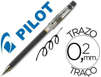 Imagen Boligrafo pilot punta aguja g-tec-c4 negro