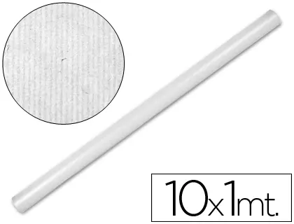 Imagen Papel kraft  blanco -rollo 10x1 mt