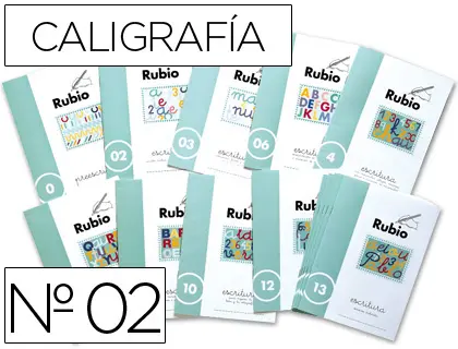 Imagen CUADERNO ESCRITURA RUBIO 02