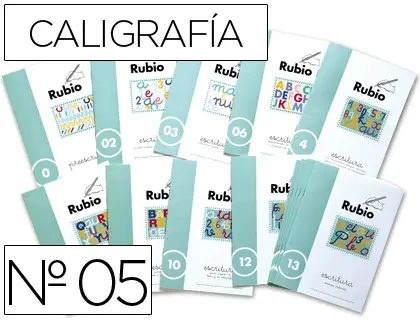 Imagen CUADERNO RUBIO ESCRITURA 05