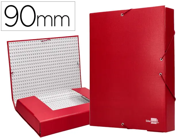 Imagen CARPET PROYECTO CON GOMAS ROJA 9CM