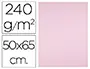 Imagen Cartulina liderpapel 50x65 cm 240g/m2 rosa paquete de 25 unidades 2
