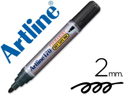 Imagen ROTULADOR ARTLINE PERMANT 170 NEGRO