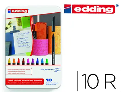 Imagen ROTULADOR EDDING 1200 ESTUCHE 10UND