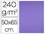 Imagen Cartulina liderpapel 50x65 cm 240g/m2 purpura paquete de 25 unidades 2