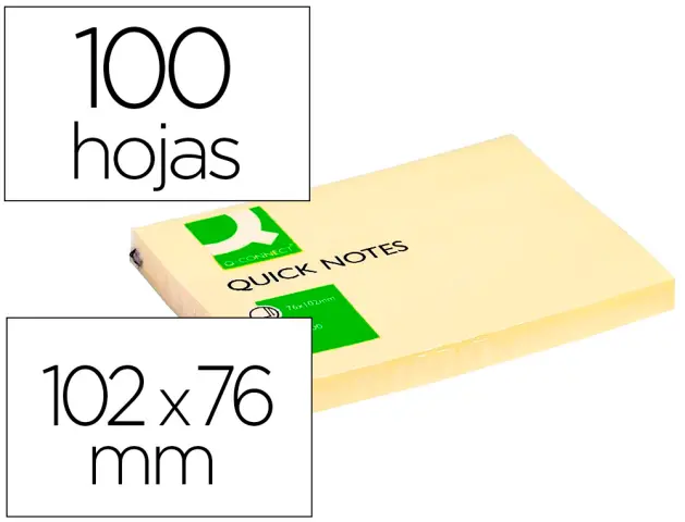 Imagen BLOC NOTAS QUITA Y PON 100H 75X100