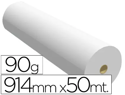 Imagen PAPEL REPROGRAF. 90GR 914MMX175MT