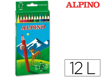 Imagen LAPICES ALPINO C/12 COLORES