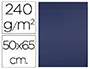 Imagen Cartulina liderpapel 50x65 cm 240g/m2 azul zafiro paquete de 25 unidades 2