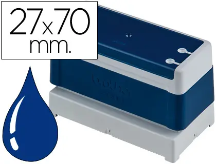 Imagen SELLO AUTOMATICO BROTHER AZUL 27X70