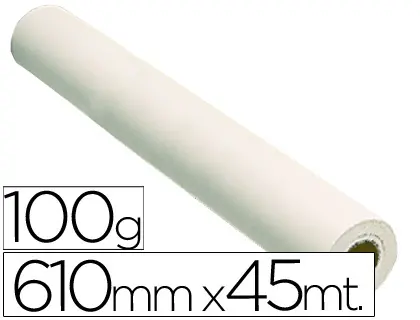 Imagen PAPEL REPROGRAFIA 100 GRS MATE 610X45MTS