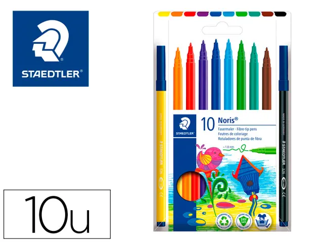 Imagen ROTULADOR STAEDTLER SURTIDO C/ 10