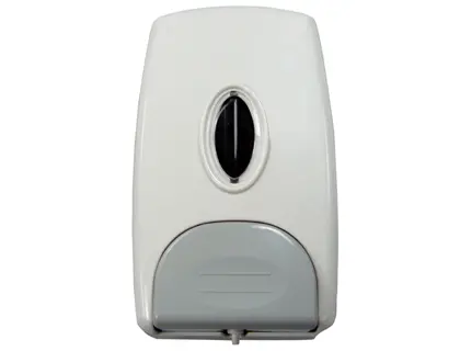 Imagen Dispensador para gel y jabon q-connect manual 13,5x23,5x9,5 cm