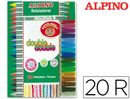 Imagen ROTULADOR ALPINO DOUBLE 20 UND