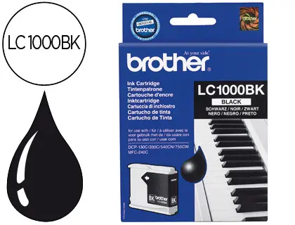 Imagen INK JET BROTHER LC 1000 NEGRO