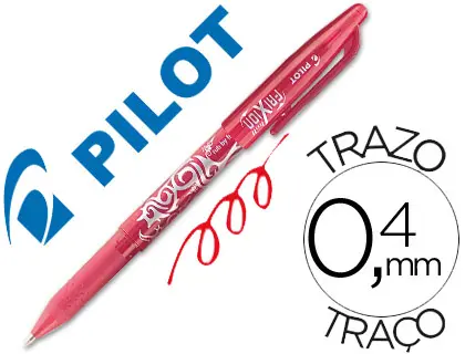 Imagen Boligrafo pilot frixion rojo