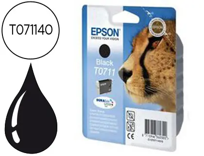 Imagen INK JET EPSON STYLUS NEGRO T0711