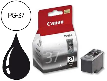 Imagen INK JET CANON N 37 ORIGINAL NEGRO