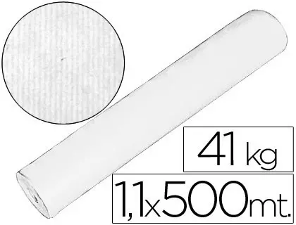 Imagen ROLLO PAPEL KRAFT 1.1X500 BLANCO 41