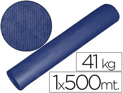 Imagen ROLLO PAPEL KRAFT 1X500 AZUL 41KG