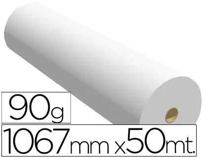 Imagen PAPEL REPROGRAFIA 90GR 1067MM X 50M