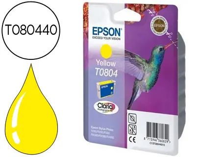 Imagen INK JET EPSON STYLUS T0804 ORG. AM