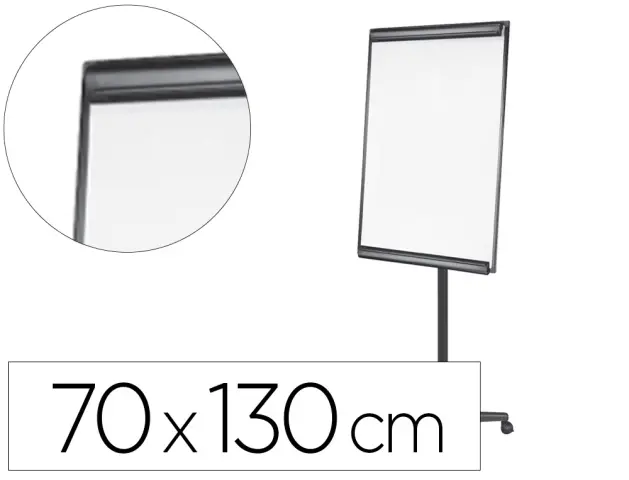 Imagen PIZARRA C/RUEDAS MAGNETICA 103X70