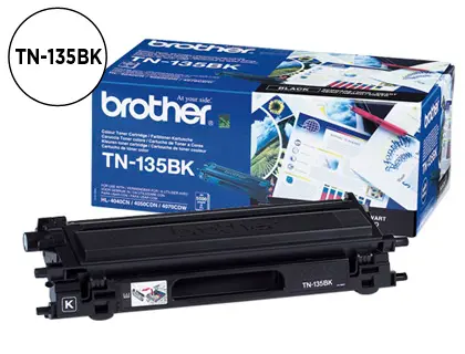 Imagen TONER BROTHER NEGRO TN-135 ALTA CAP